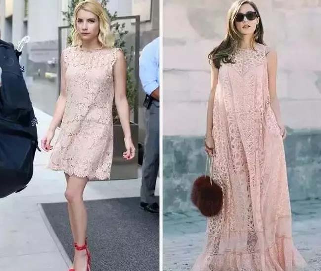 2017蕾丝单品街拍 夏日百搭款蕾丝自带小仙女属性