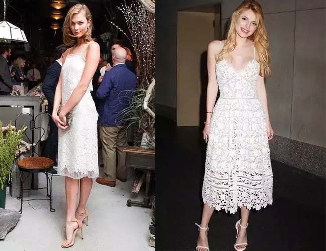 2017蕾丝单品街拍 夏日百搭款蕾丝自带小仙女属性