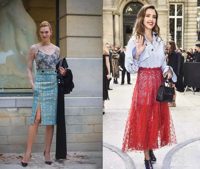 2017蕾丝单品街拍 夏日百搭款蕾丝自带小仙女属性