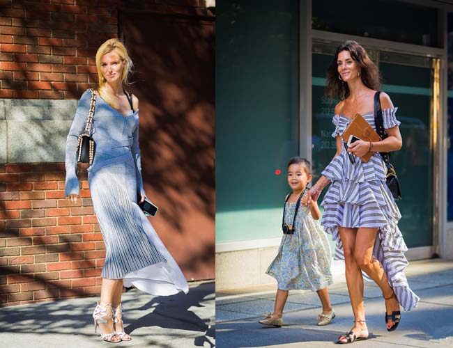 蓝色怎么穿好看 自古红蓝出cp夏日街头早已阵阵清凉