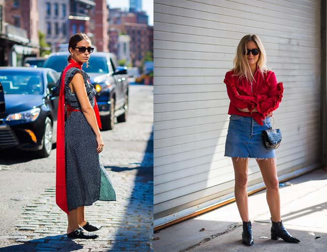 蓝色怎么穿好看 自古红蓝出cp夏日街头早已阵阵清凉