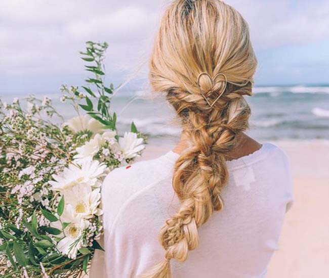 2017夏日编发发型 沙滩中独一无二夏日编发风情