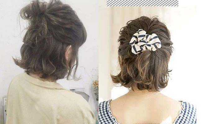 短发怎么扎简单好看 童颜妹纸至爱两款甜美俏皮发型