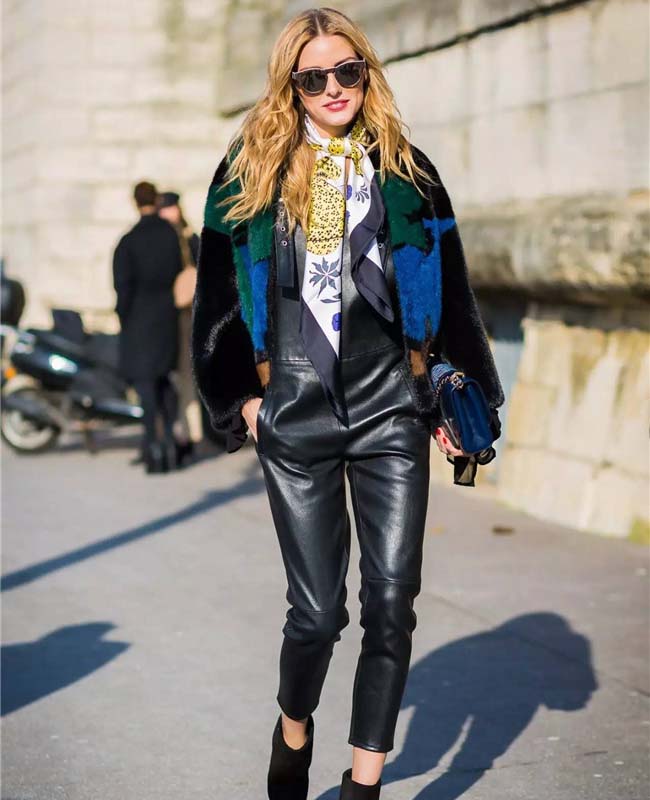 2017背带裤街拍 百搭简约背带裤自然有型分分钟freestyle