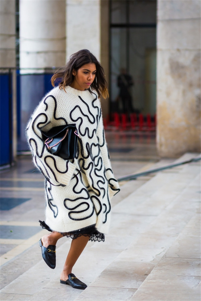 屁股大的女生穿什么好看 学习街拍达人完美遮住臀部肉肉