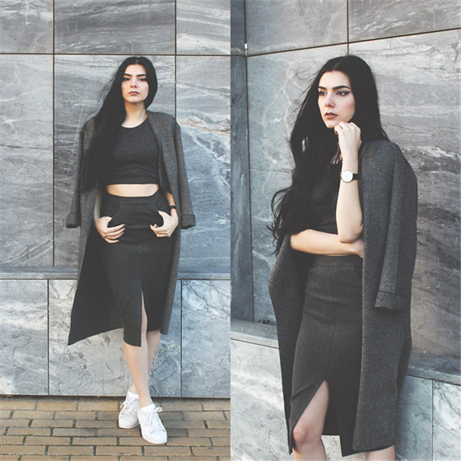 腿粗的女生穿什么外套 如此搭配穿出细长直既视感