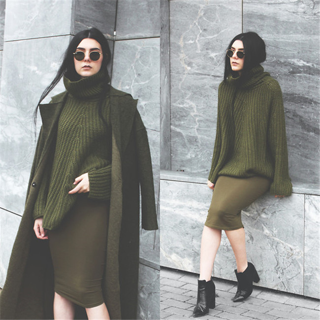 腿粗的女生穿什么外套 如此搭配穿出细长直既视感