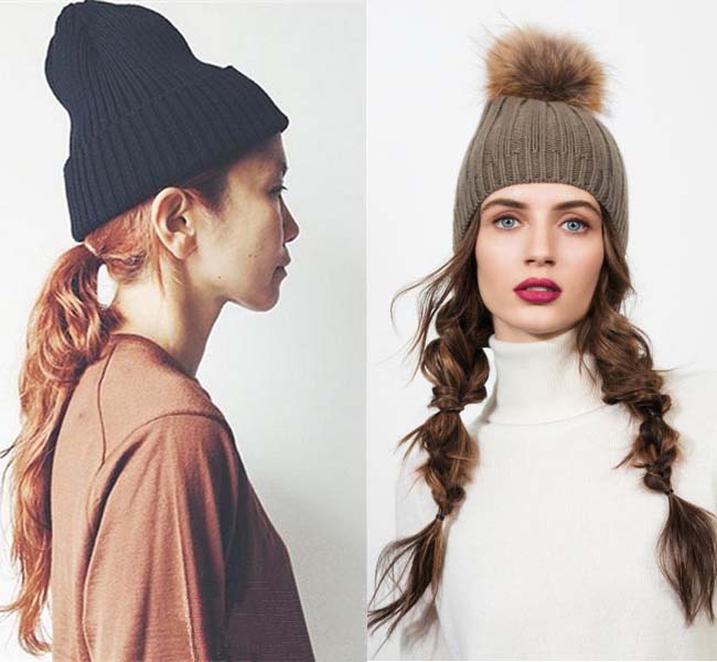 戴帽子怎么扎头发好看 各类帽子巧搭发型锦上添花