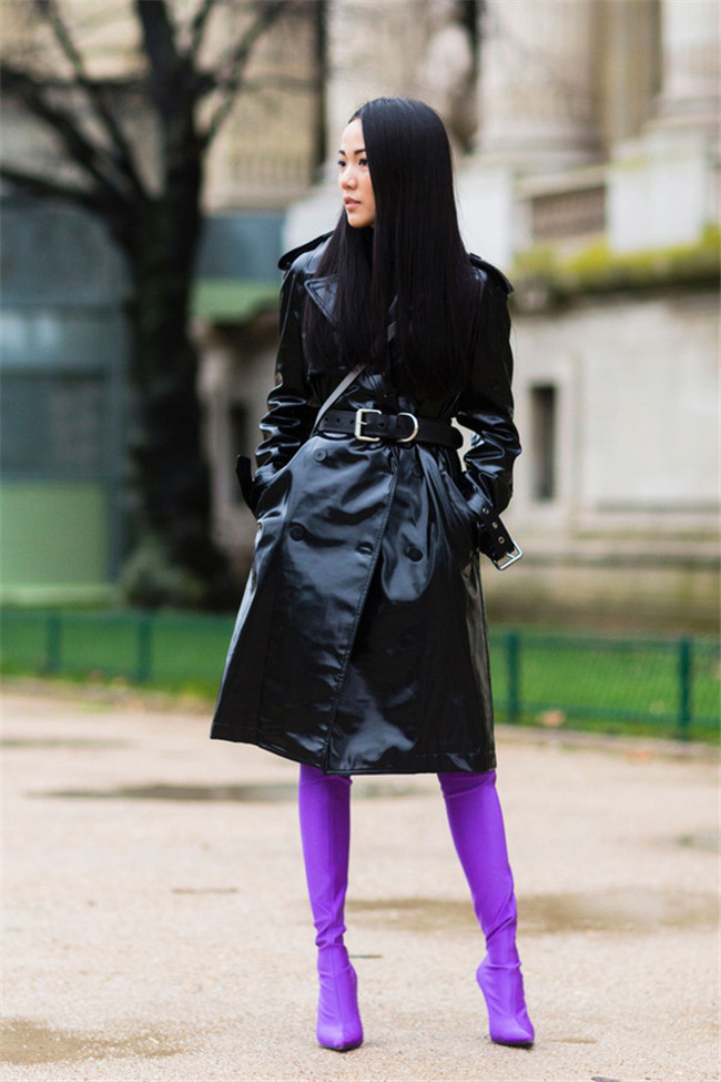 过膝靴适合多高的人穿 避开搭配雷区穿出1米8长腿