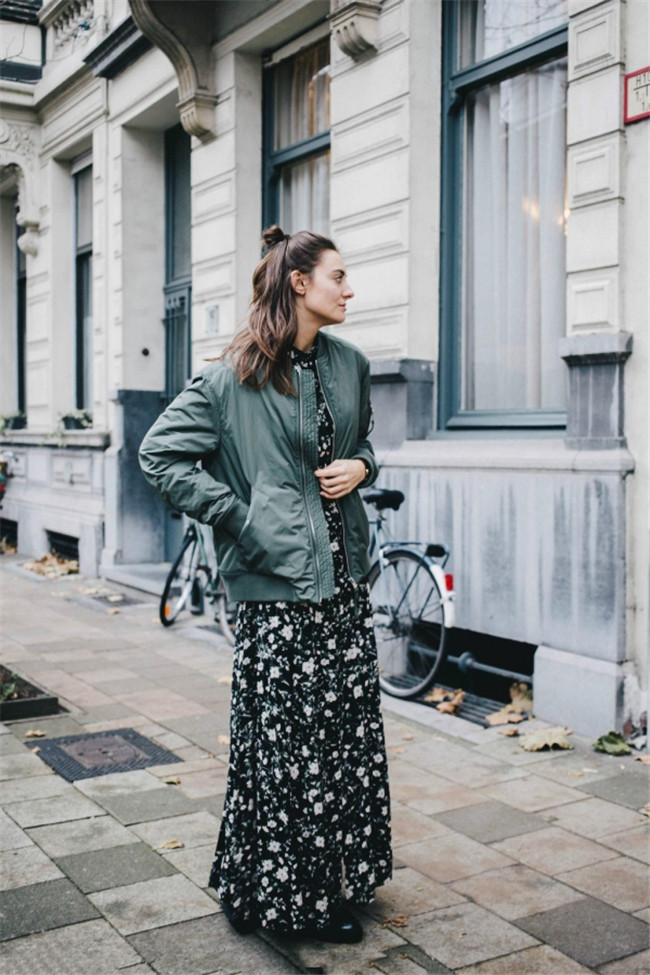 飞行夹克里面穿什么 冬季一件Bomber Jacket足够耍帅装酷