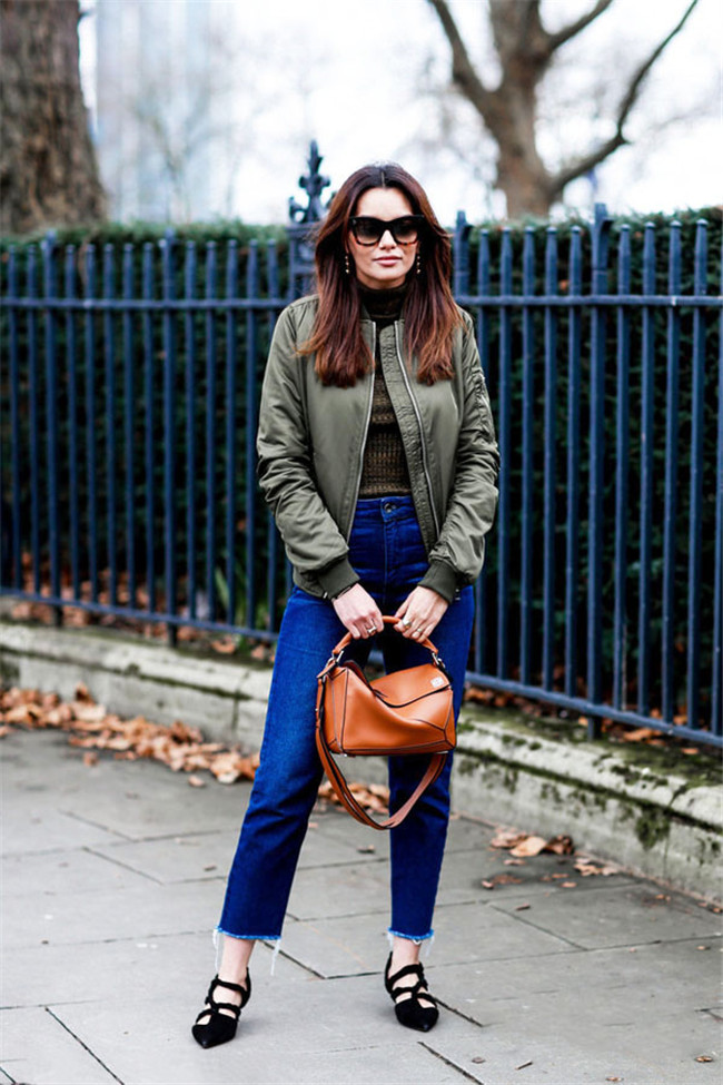 飞行夹克里面穿什么 冬季一件Bomber Jacket足够耍帅装酷