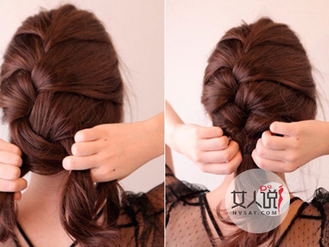 蜈蚣辫的编法图解 蜈蚣辫最简单4步编法做个气质美人