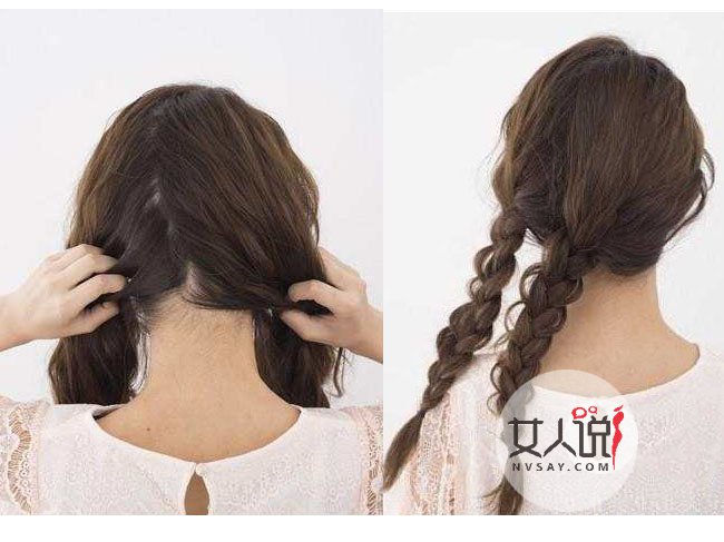 蜈蚣辫的编法图解 蜈蚣辫最简单4步编法做个气质美人