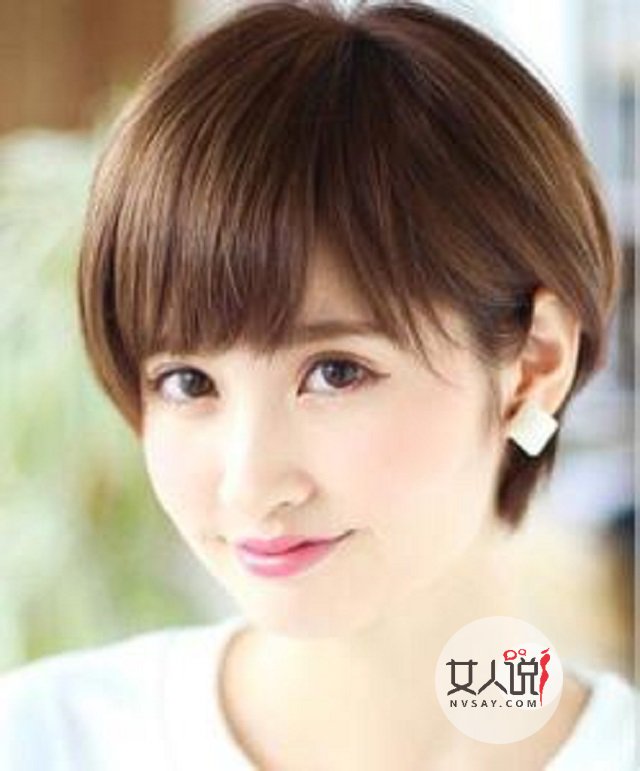 圆脸适合什么发型,学会它圆脸就是你的骄傲