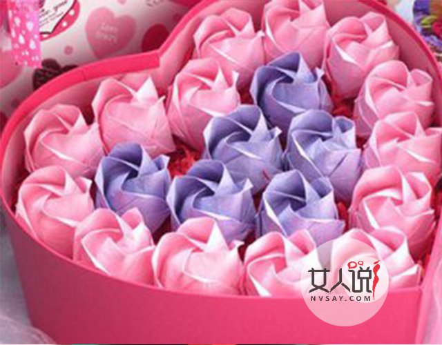 生活小贴士:教给你纸玫瑰花的折法