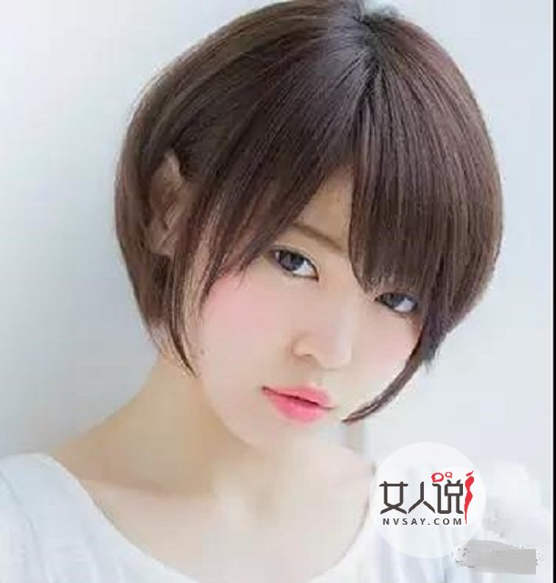 波波头短发发型图片强势登陆,不可忽略的美丽!