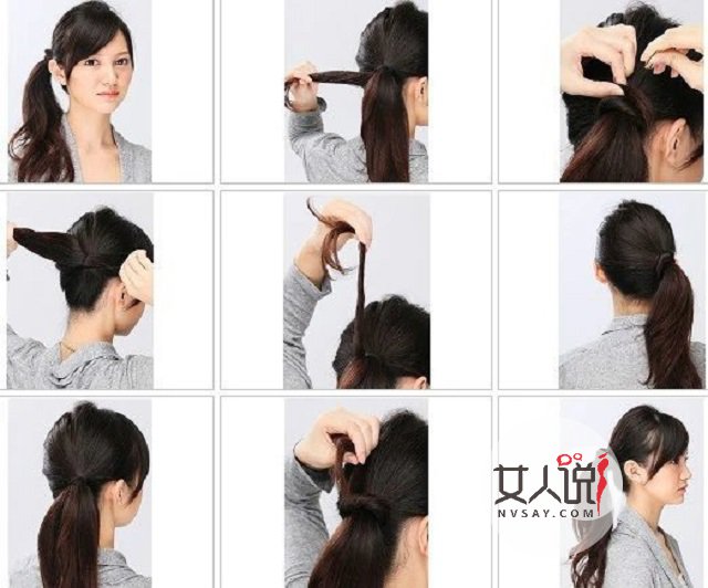 扎头发太难搞?简单好看的小秘诀为你准备!