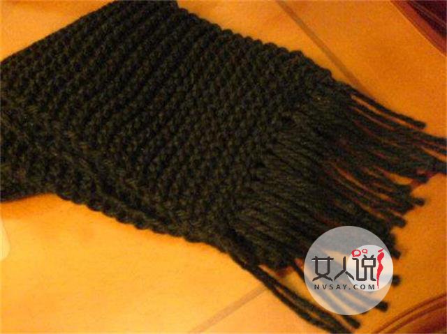 围巾的各种织法,花样多到学不完哦~