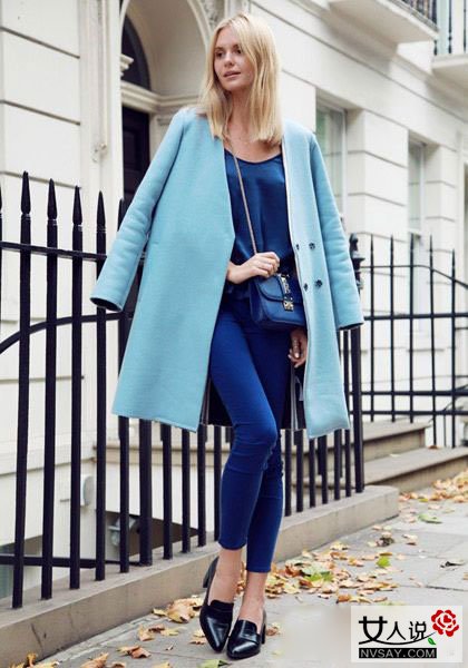 亮色大衣搭配指南 摆脱沉闷成为寒冬街头最靓丽的风景线