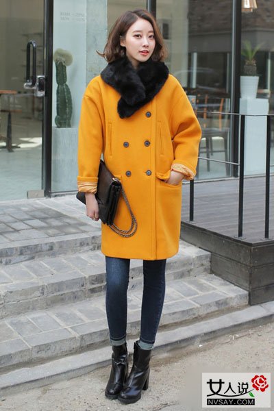 亮色大衣搭配指南 摆脱沉闷成为寒冬街头最靓丽的风景线