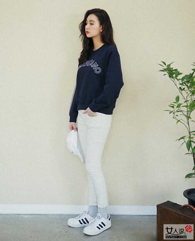 卫衣配什么裤子好看 6种穿法活力显瘦凹出韩国女生造型