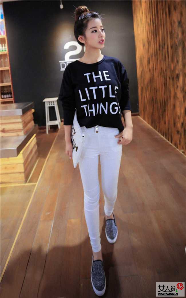 卫衣配什么裤子好看 6种穿法活力显瘦凹出韩国女生造型