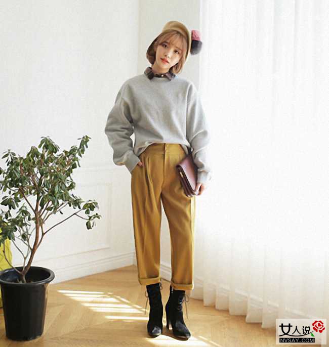 卫衣配什么裤子好看 6种穿法活力显瘦凹出韩国女生造型