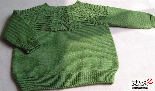 婴儿毛衣编织实例详解 简单易学手残党也轻松get