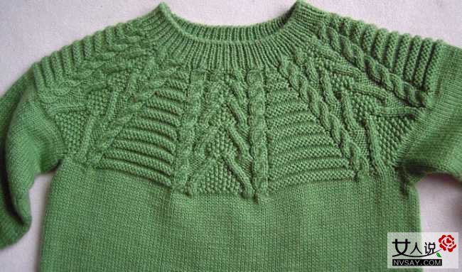 婴儿毛衣编织实例详解 简单易学手残党也轻松get