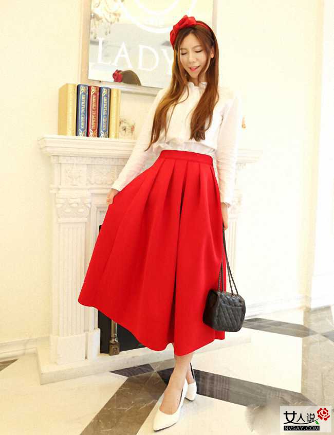 淑女装搭配图片 美丽大方女汉纸秒变女神