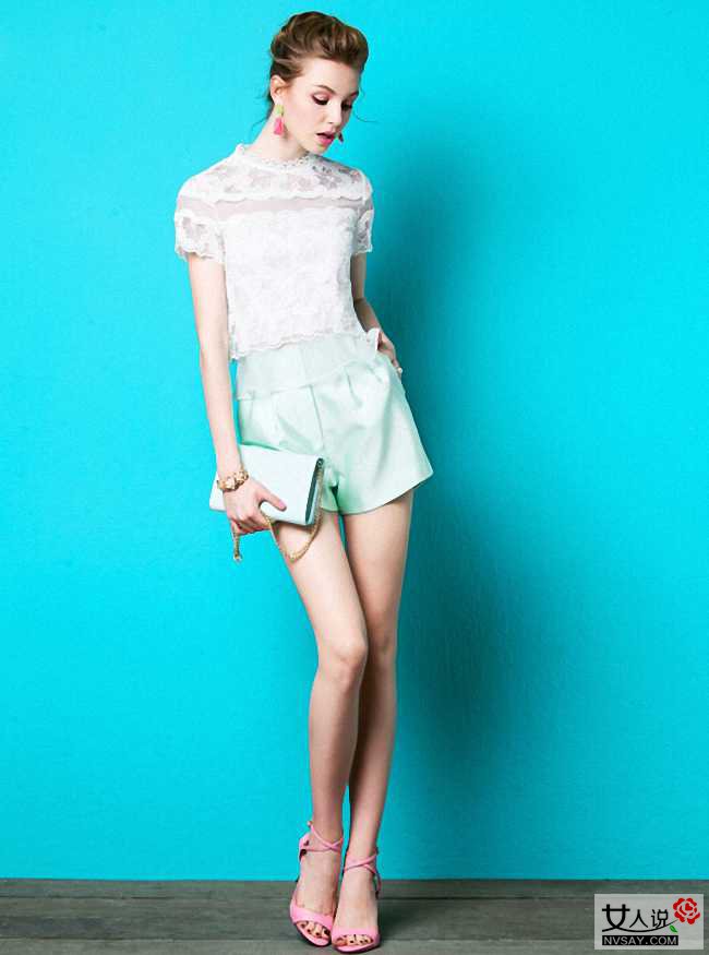 淑女装搭配图片 美丽大方女汉纸秒变女神