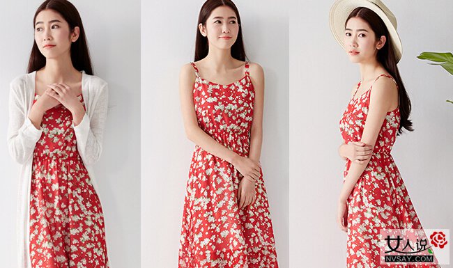 2016夏季雪纺裙新款 时髦大气打造高雅气质造型