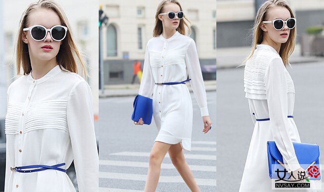 2016夏季雪纺裙新款 时髦大气打造高雅气质造型