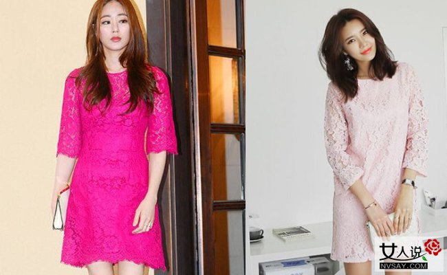 2016新款蕾丝连衣裙 让你做个人见人爱的摩登女孩