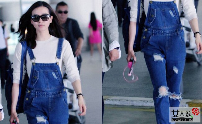 背带裤搭配什么衣服最chic 达人教你凹造型化身百变女王