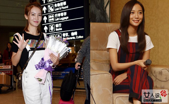 背带裤搭配什么衣服最chic 达人教你凹造型化身百变女王