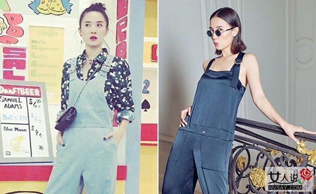 背带裤搭配什么衣服最chic 达人教你凹造型化身百变女王