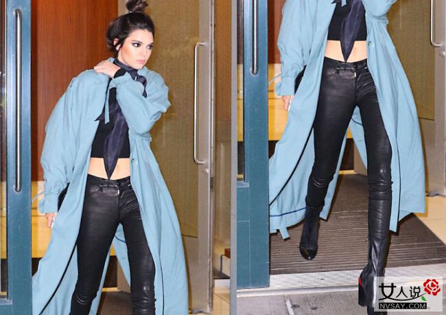 肯达尔詹娜最新街拍LOOK 气场十足回头率百分百