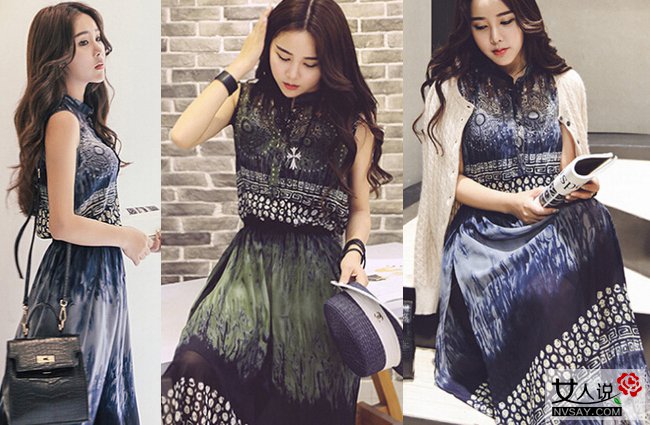 2016夏装新款波西米亚长裙 为你的夏日装扮增添别样风情