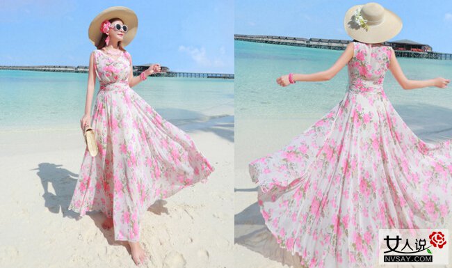 2016夏装新款波西米亚长裙 为你的夏日装扮增添别样风情