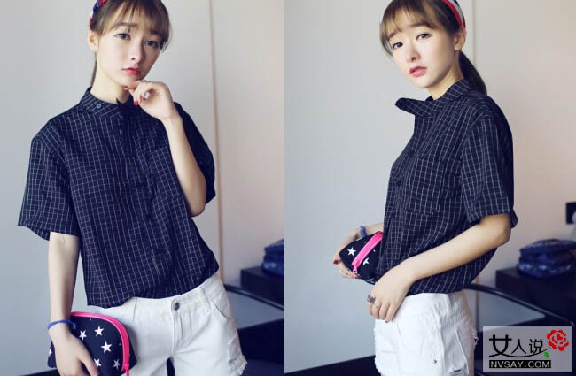 热裤配什么衣服好看 4款美搭既清爽又时髦