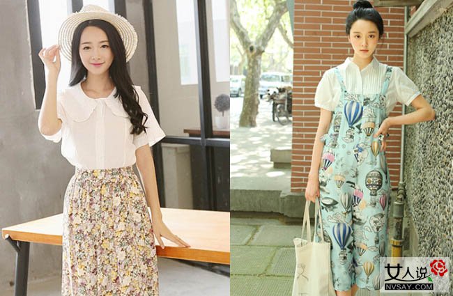 短袖衬衫搭配成功范例 休闲or干练任你掌控