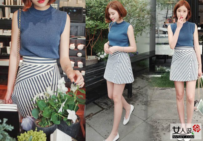 a字裙搭配什么上衣 夏季凹造型有这些就够了!