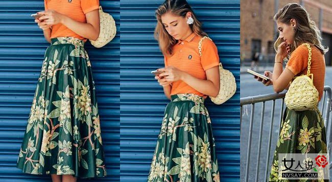 百褶裙搭配什么上衣 学潮人穿搭美丽一夏