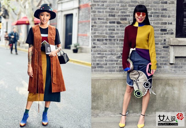 2016上海美女街拍 时髦大气不学就真的OUT了!