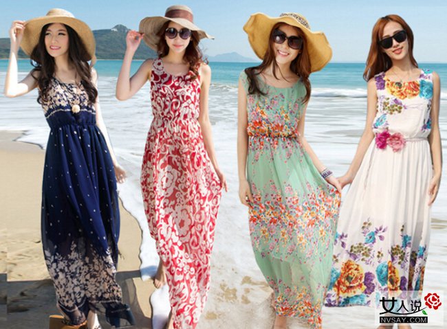 2016雪纺连衣裙最新款 简单大方让你瞬间变身摩登女孩
