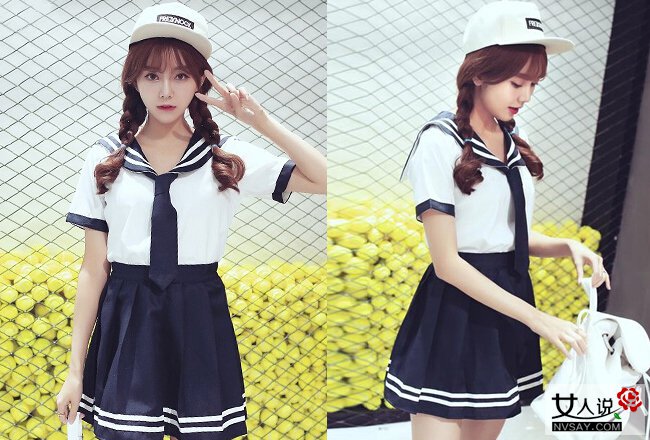 什么是水手服 减龄百搭海军风气息浓厚