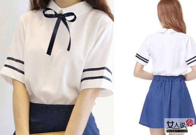 什么是水手服 减龄百搭海军风气息浓厚