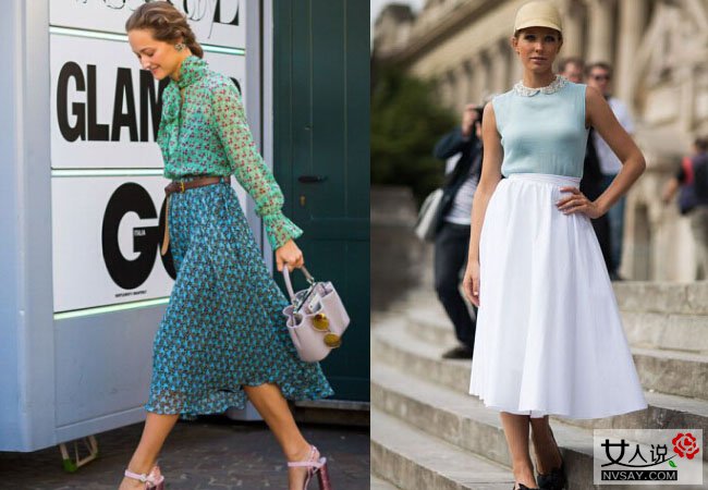 雪纺半身长裙配什么上衣 教你穿出自己的风格美丽一整夏