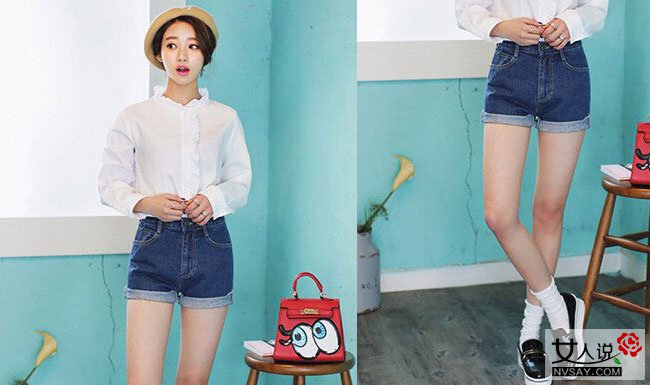 短裤如何搭配 潮妞示范教你分分钟打造大长腿即视感
